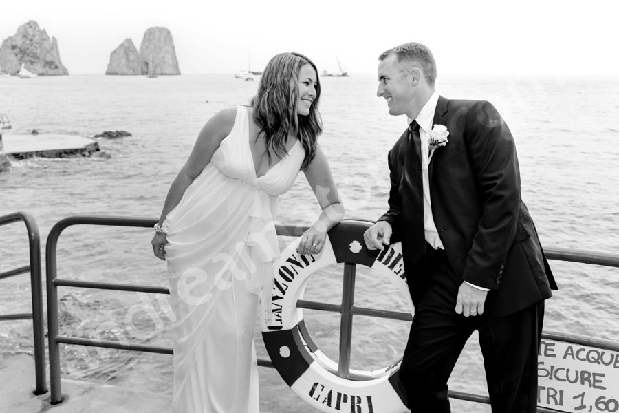 capri-059-0611 Wedding marriage in black and white photography