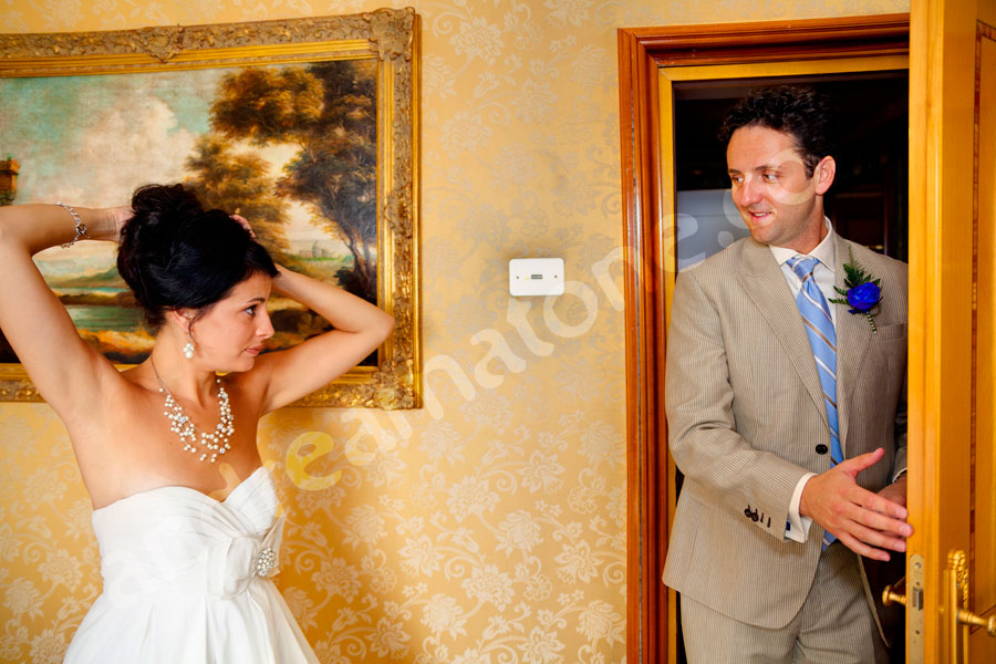 wedding-rome-3911-005 Couple soon to be married getting ready for their marriage