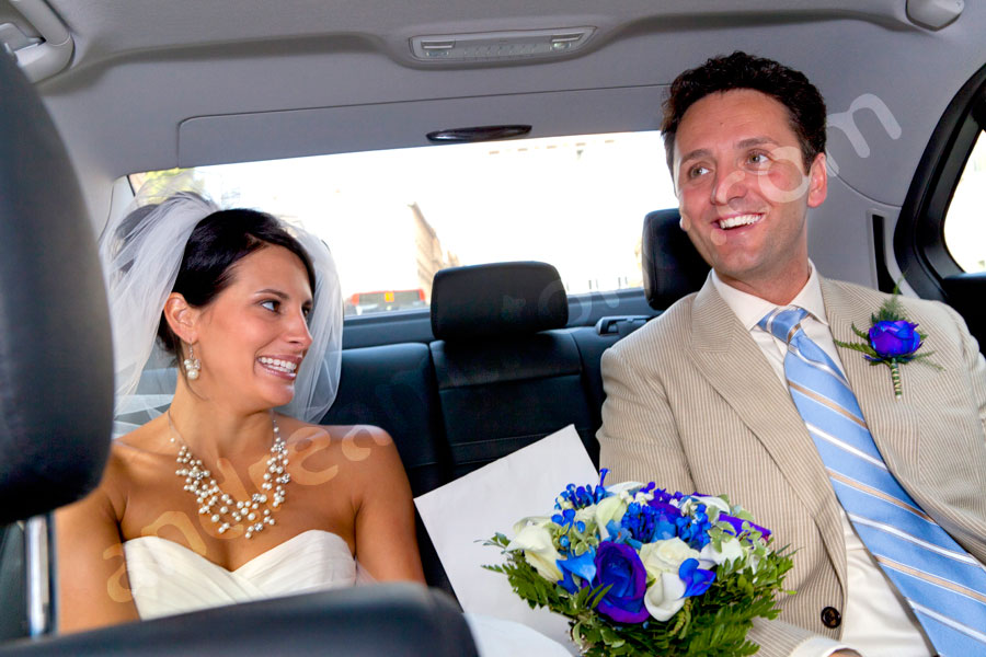 wedding-rome-3911-043 Happily inside the wedding car