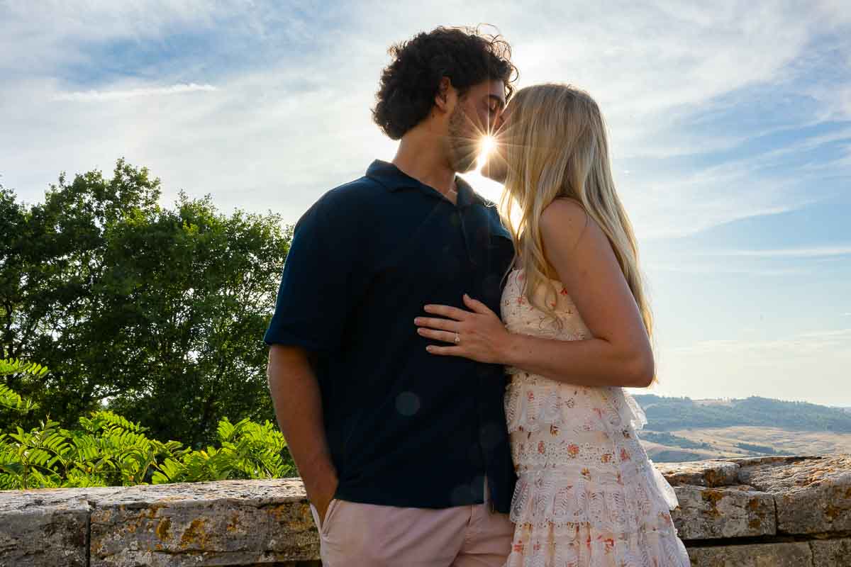 Kissing the sunset