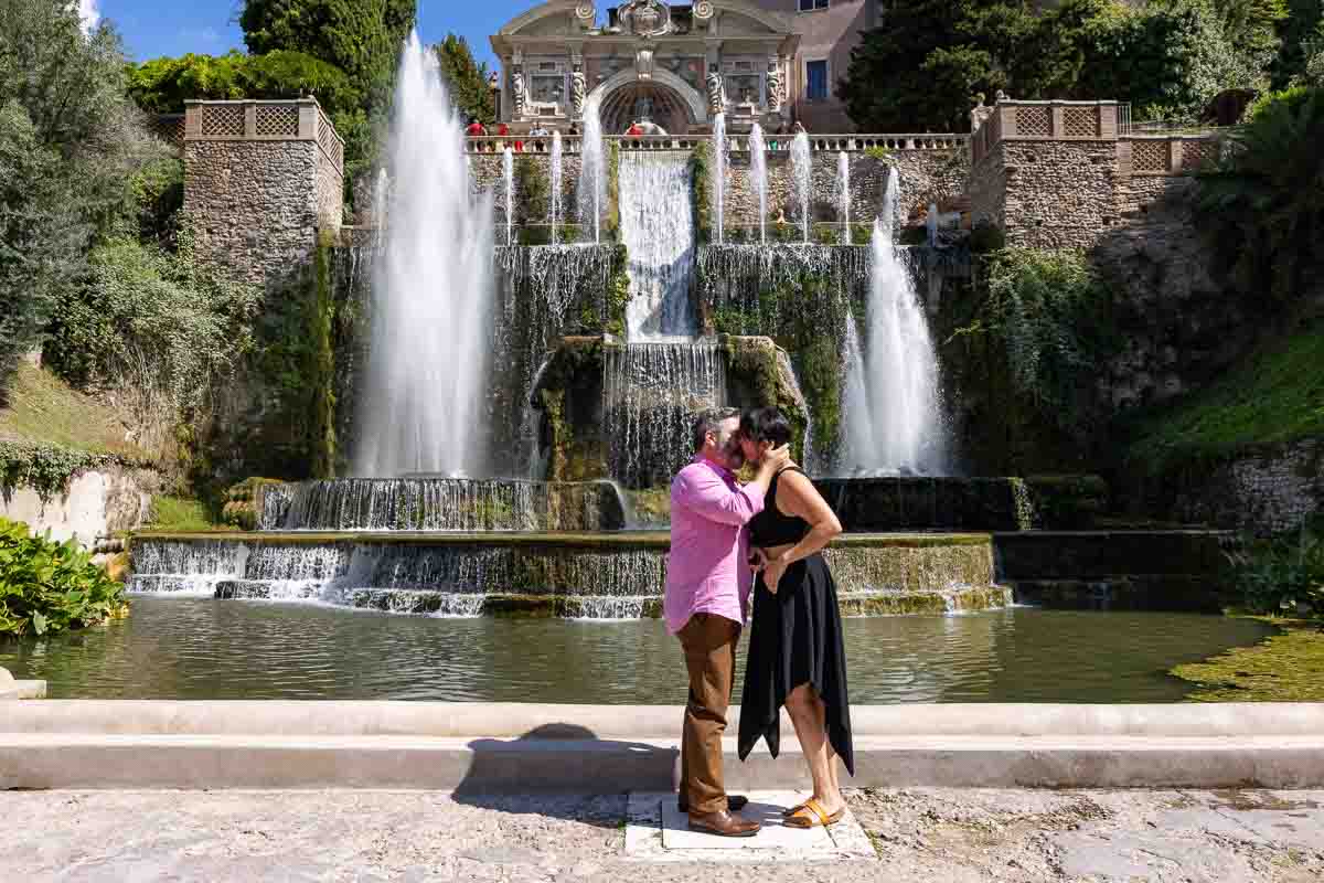 Just engaged after asking the big question in Italy